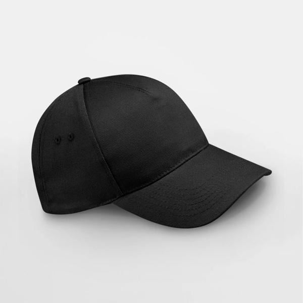 Cap Beechfield Ultimate 5 Panel in Black – Produktansicht