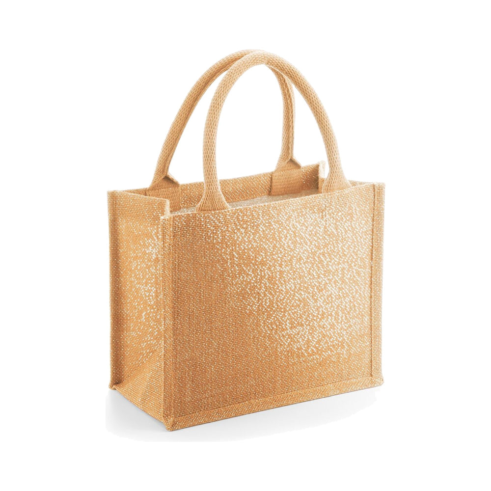 Tasche Shimmer Jute Mini Gift Bag
