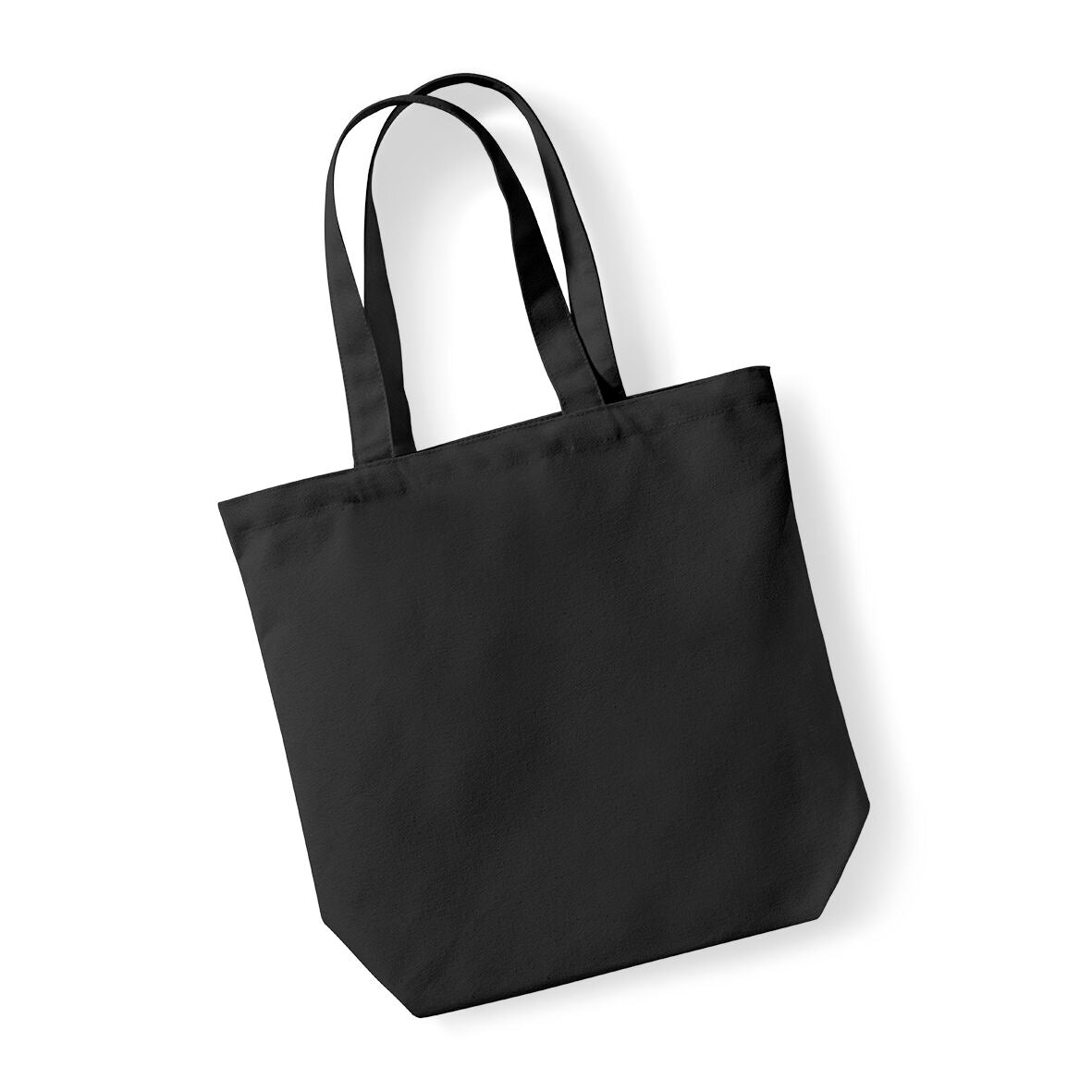 Baumwolltasche Fairtrade Cotton Camden Shopper-Black