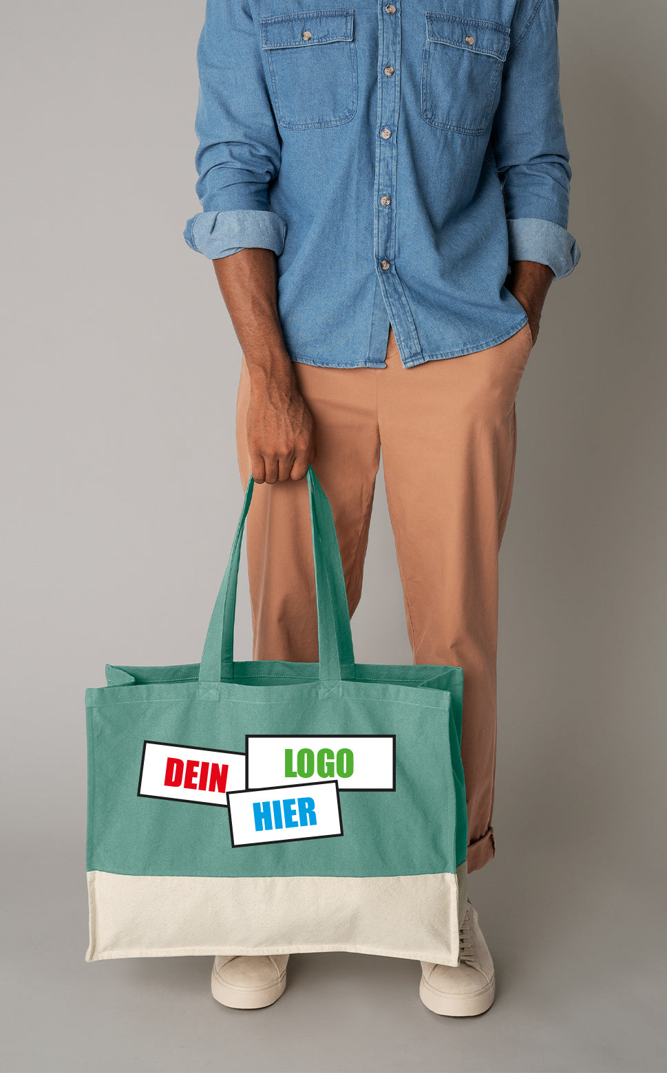 Tragetasche EarthAware® Organic Contrast Shopper