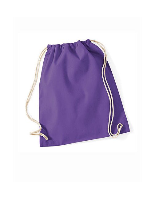 Cotton Gymsac-Purple
