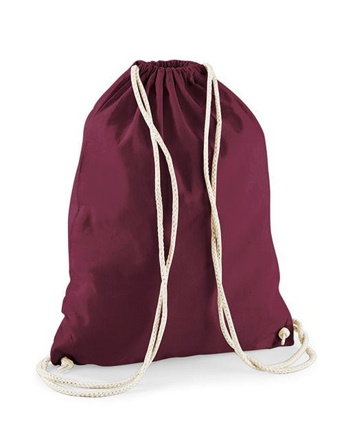 Cotton Gymsac-Burgundy