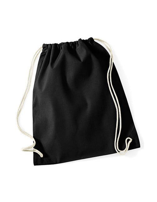 Cotton Gymsac-Black