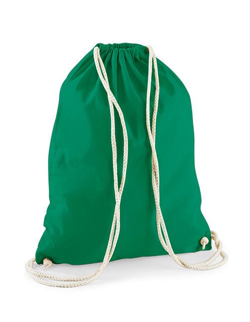 Cotton Gymsac-Kelly Green