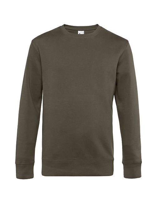 KING Crew Neck Sweat-Khaki