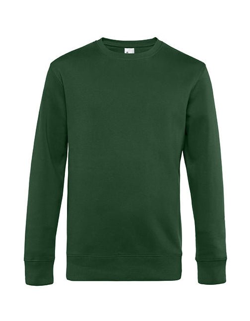 KING Crew Neck Sweat-Bottle Green