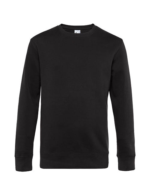 KING Crew Neck Sweat-Black Pure