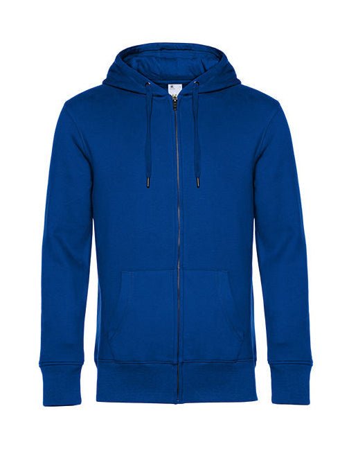 KING Zipped Hood Jacket-Royal