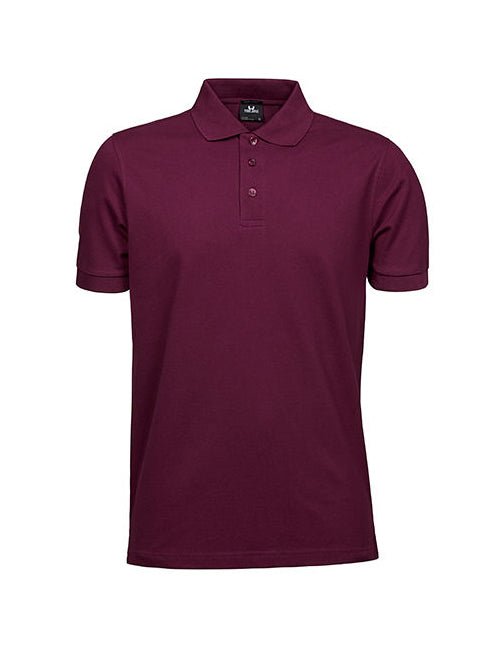 Men´s Luxury Stretch Polo-Wine