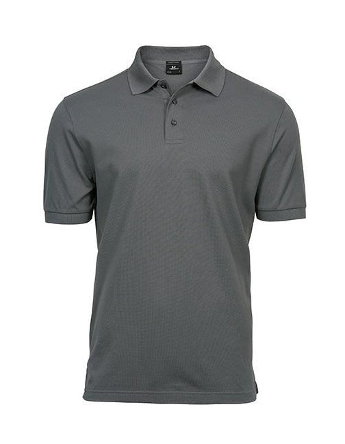 Men´s Luxury Stretch Polo-Powder Grey