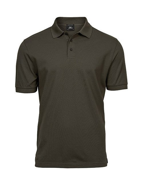 Men´s Luxury Stretch Polo-Dark Olive