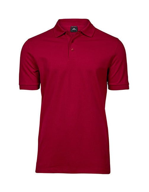 Men´s Luxury Stretch Polo-Red