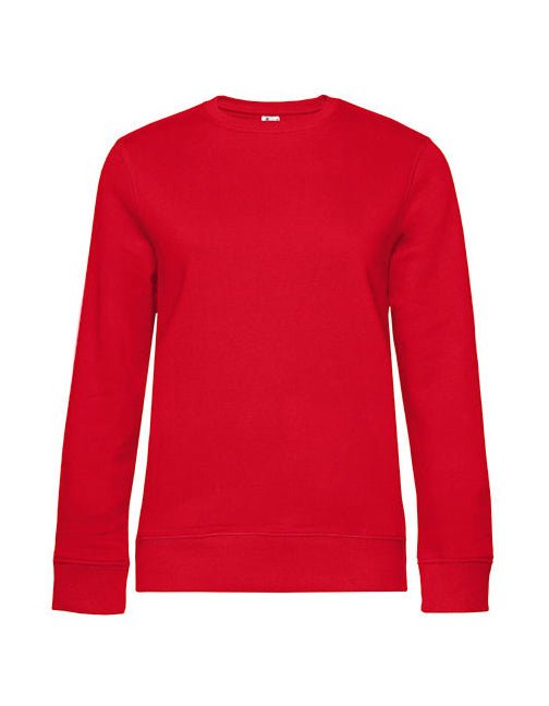 QUEEN Crew Neck Sweat-Red