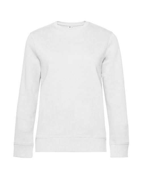 QUEEN Crew Neck Sweat-White