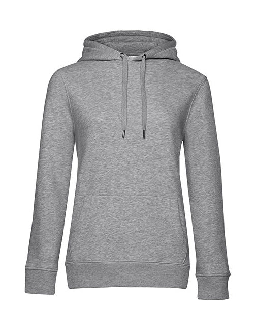 QUEEN Hooded Sweat-Heather Grey