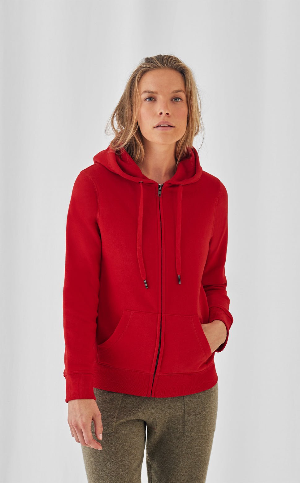QUEEN Zipped Hood Jacket-Asphalt