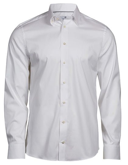 Stretch Luxury Shirt-White
