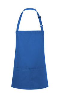 Latzschürze Kurze Basic mit Schnalle und Tasche – Bild 6