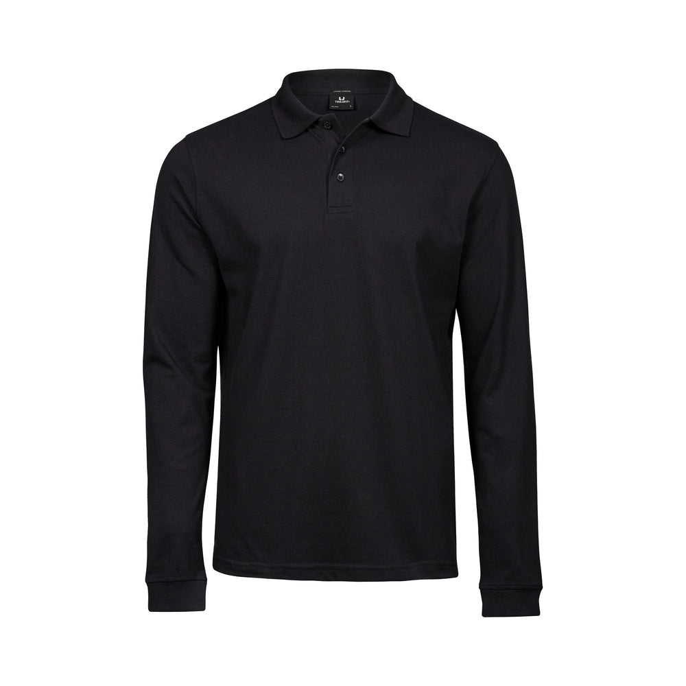 Poloshirt Men´s Luxury Stretch Long Sleeve Polo