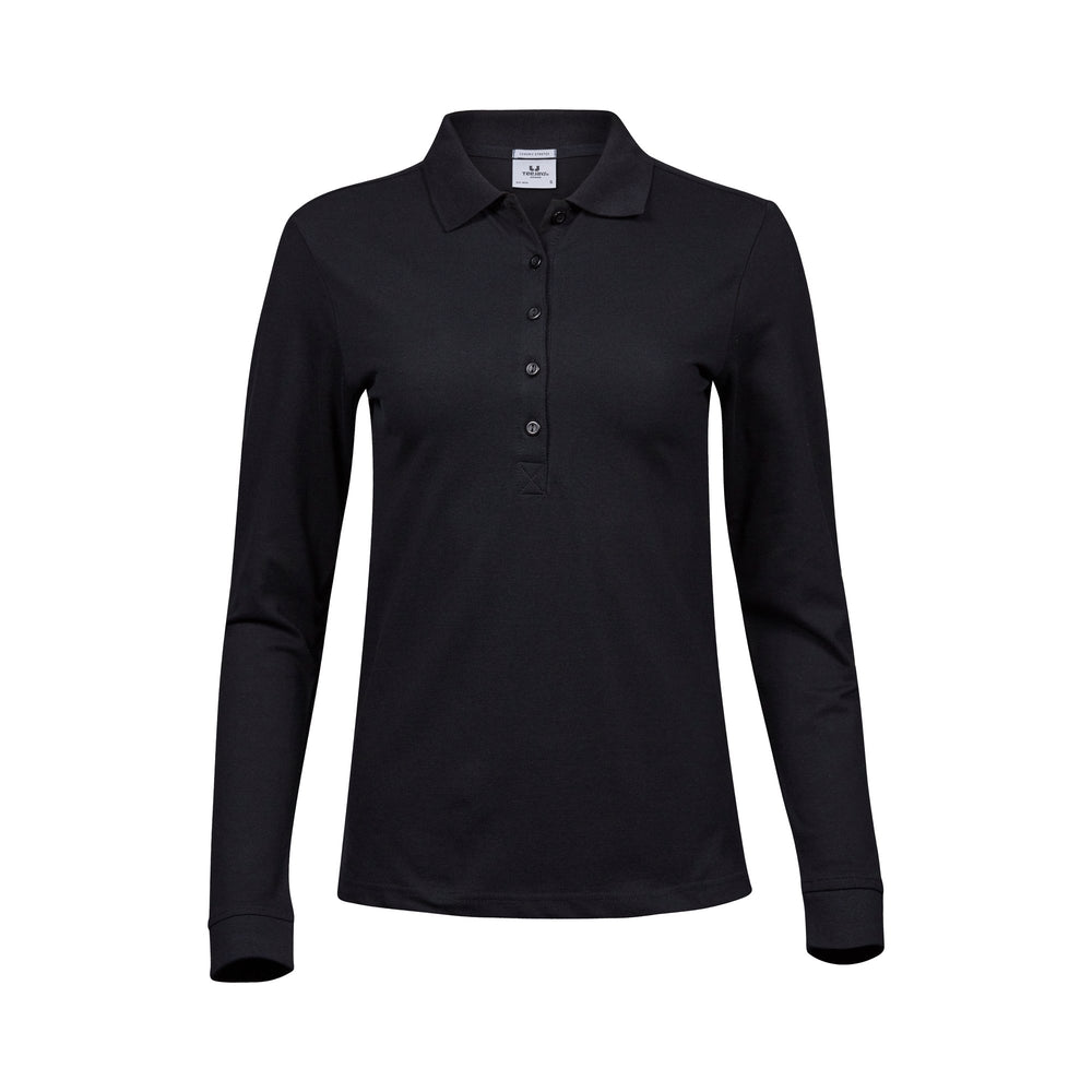 Poloshirt Women´s Luxury Stretch Long Sleeve Polo