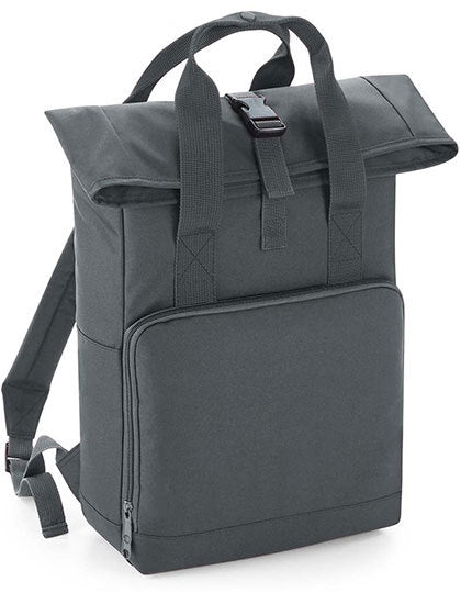 Recycled Twin Handle Roll-Top Backpack