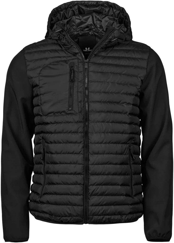 Jacke Men´s Hooded Crossover Jacket - Steppjacken | SHIRTPLUS