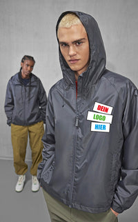 B&C #Reset Lined Windbreaker Jacke – Frontansicht | SHIRTPLUS – Bild 1