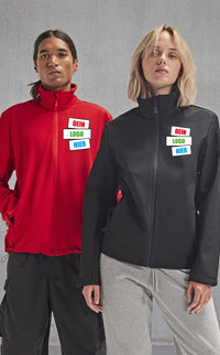 B&C Reset Softshell Jacke – Frontansicht | SHIRTPLUS – Bild 1