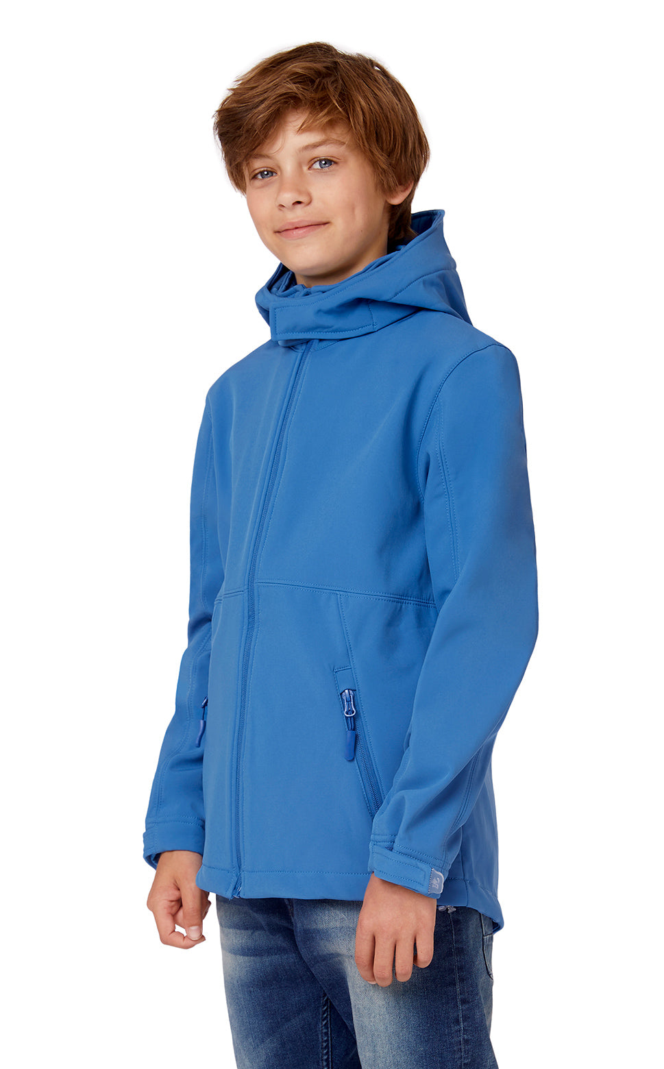 Kids' Hooded Softshell Jacket