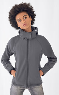 Jacke Women´s Hooded Softshell - Softshelljacken | SHIRTPLUS – Bild 1