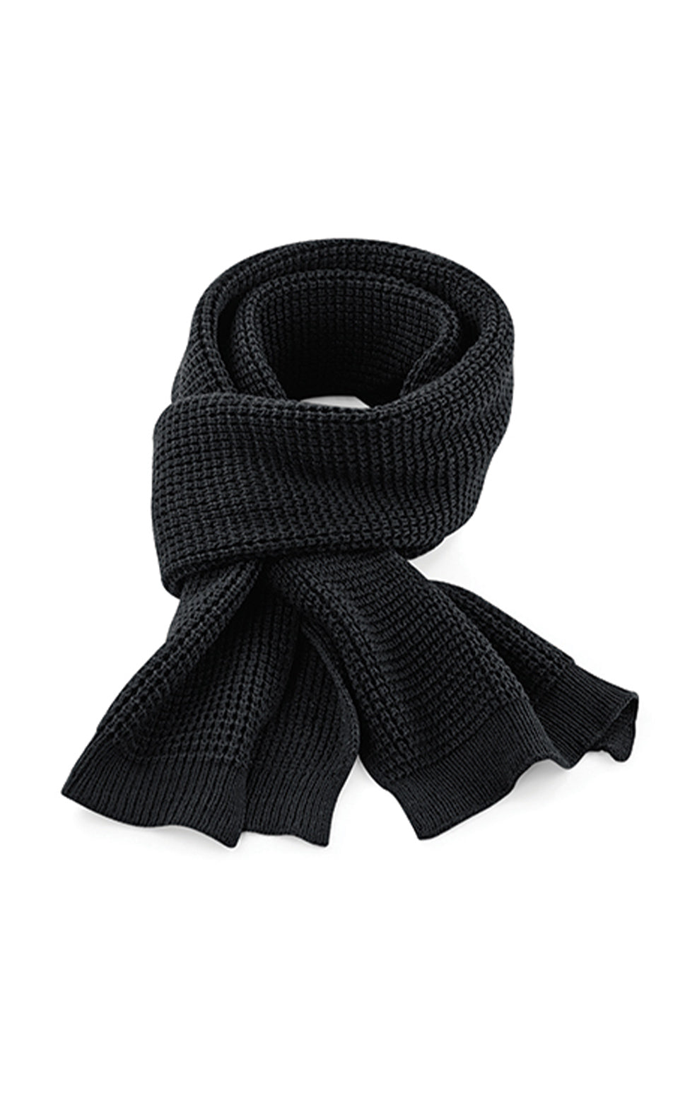 Classic Waffle Knit Scarf