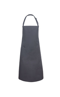 Latzschürze Basic mit Tasche und Schnalle – Bild 2
