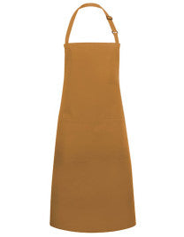 Latzschürze Basic mit Tasche und Schnalle