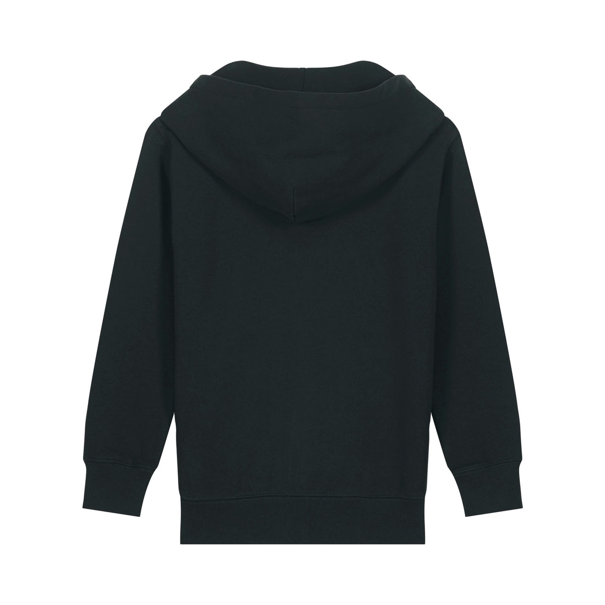 Zip Hoodie Kinder Cultivator 2.0 in Black – Rückansicht