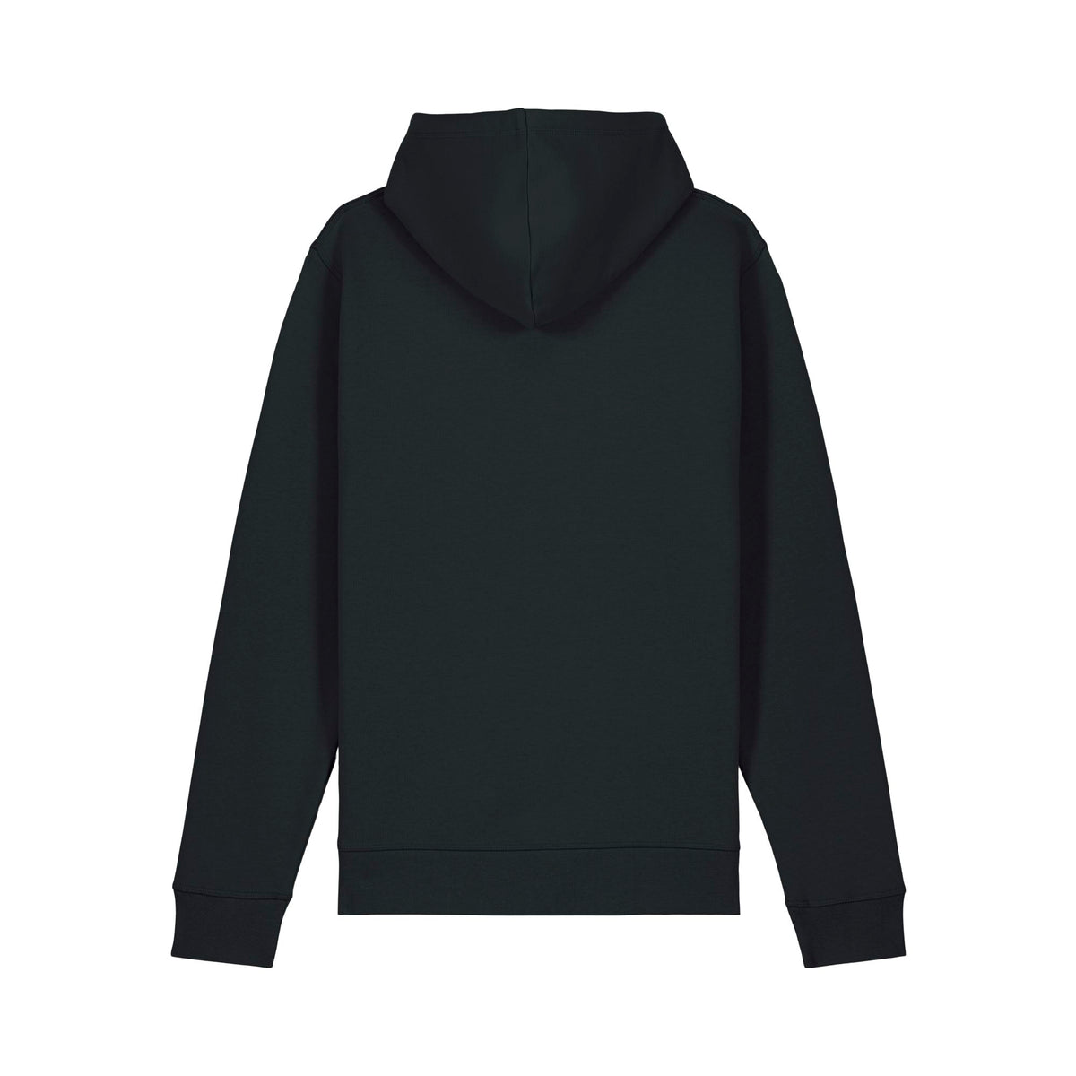 Hoodie Drummer 2.0 in Black – Rückansicht