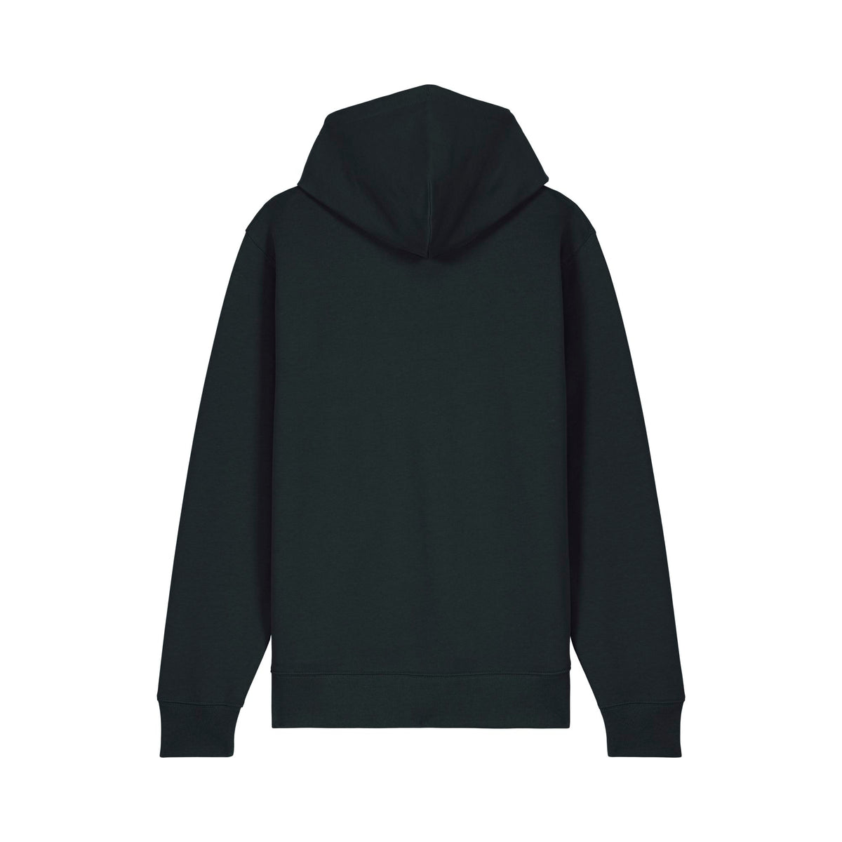 Zip Hoodie Cultivator 2.0 in Black – Rückansicht