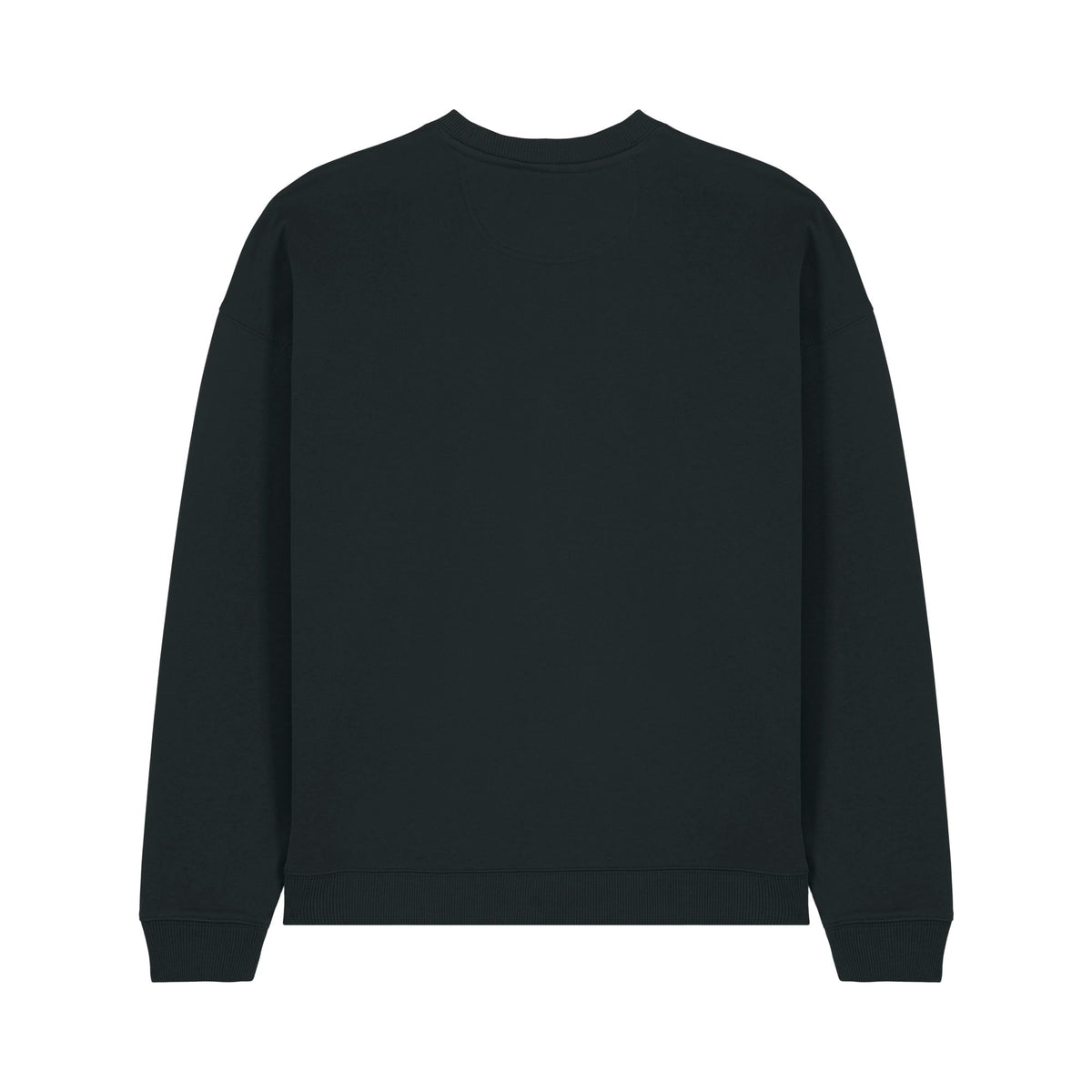 Sweatshirt Radder 2.0 in Black – Rückansicht
