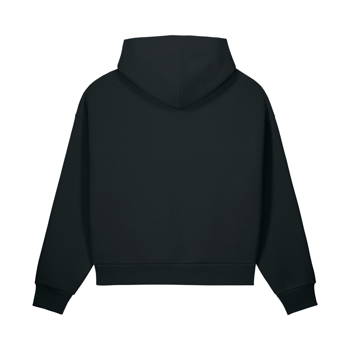 Hoodie Sculpter in Black – Rückansicht