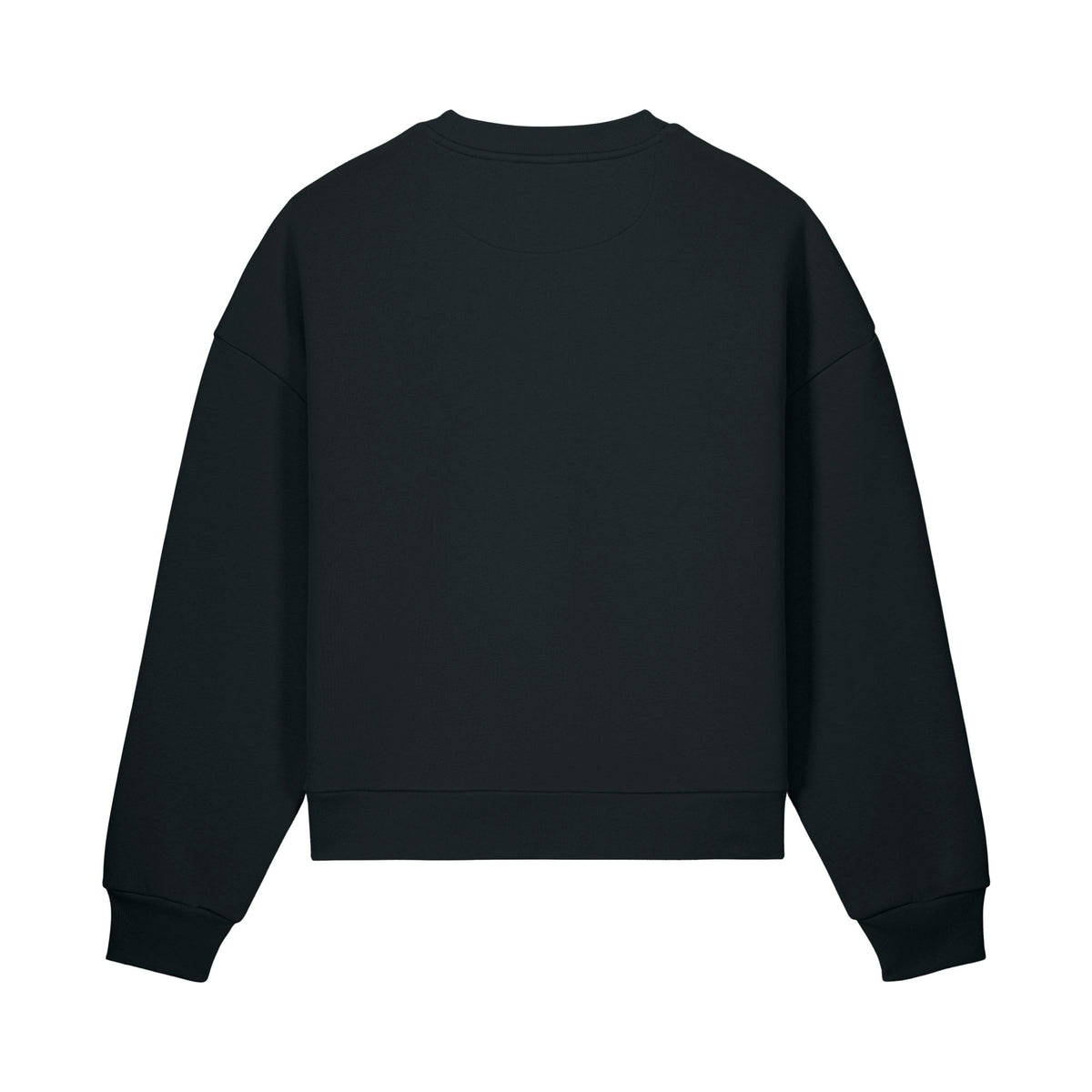 Sweatshirt Former in Black – Rückansicht