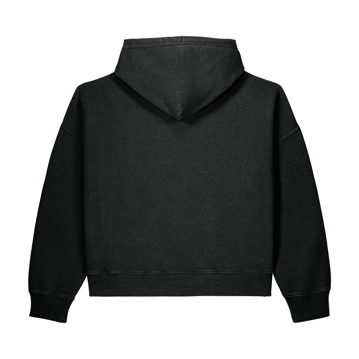 Hoodie Stella Nora Vintage in G. Dyed Black Rock – Rückansicht