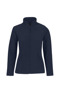 B&C Women's Microfleece-Duo ID.501 Jacke – Farbvariante | SHIRTPLUS – Bild 2