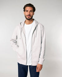 Zip Hoodie Cultivator 2.0-Cool Heather Grey – Bild 6