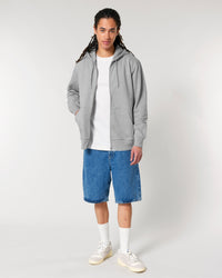 Zip Hoodie Cultivator 2.0-Heather Grey – Bild 5