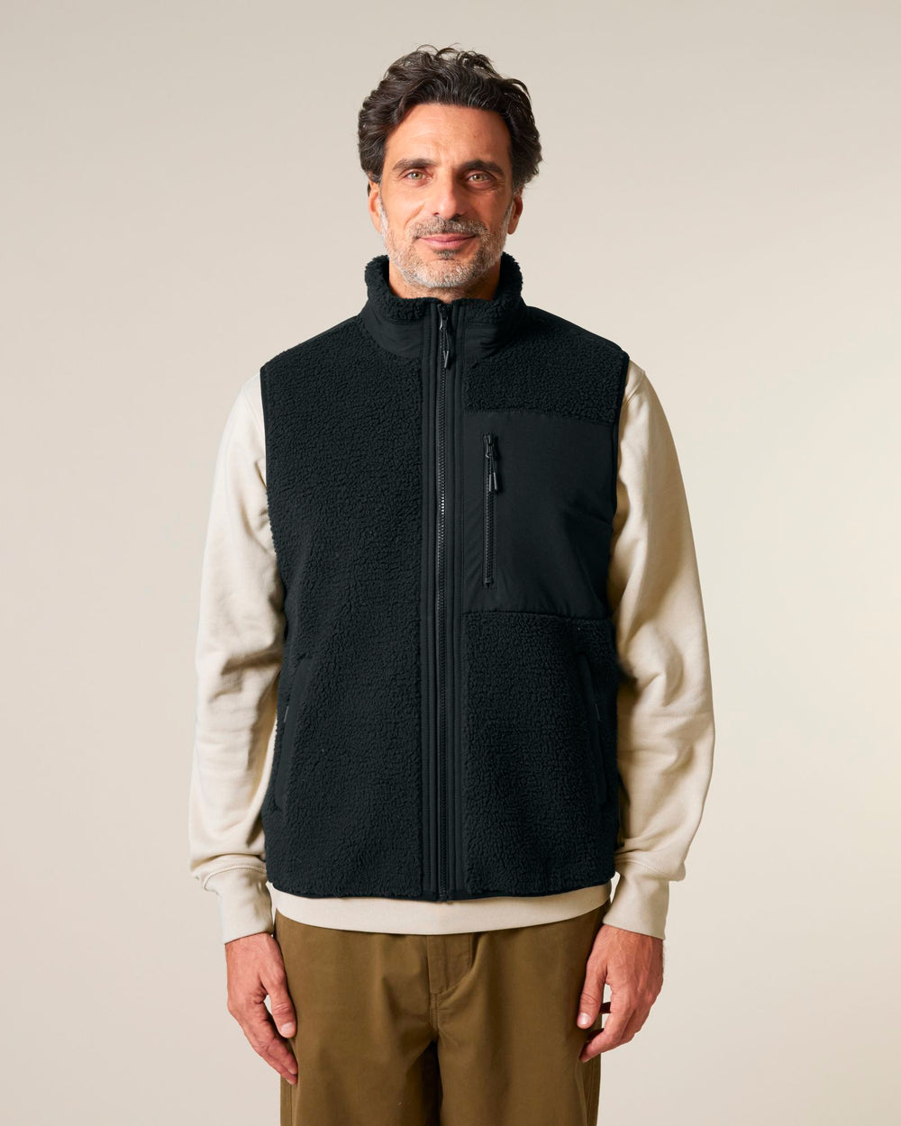 Sherpa-Jacke Liner – Modelfoto
