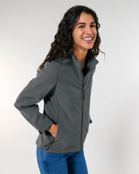 Softshell-Jacke Stella Navigator - Anthracite – Bild 4