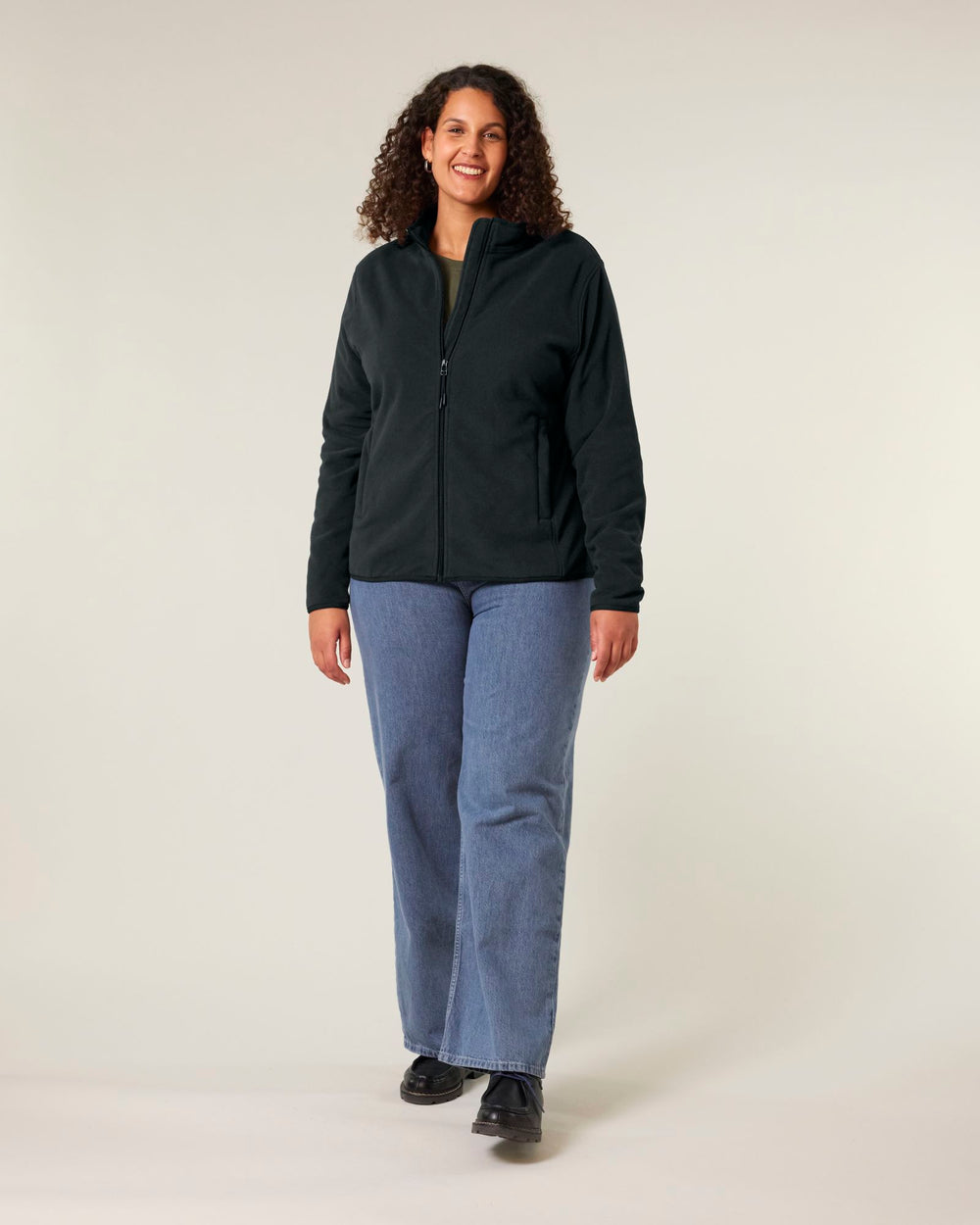 Fleece-Jacke Stella Guider – Modelfoto