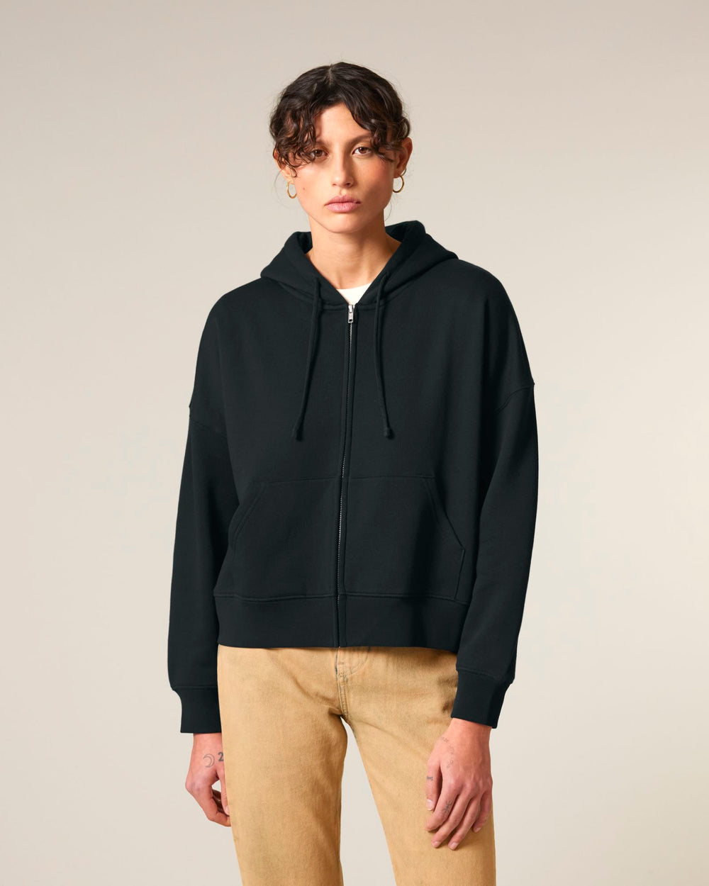 Zip Hoodie Stella Ida – Modelfoto