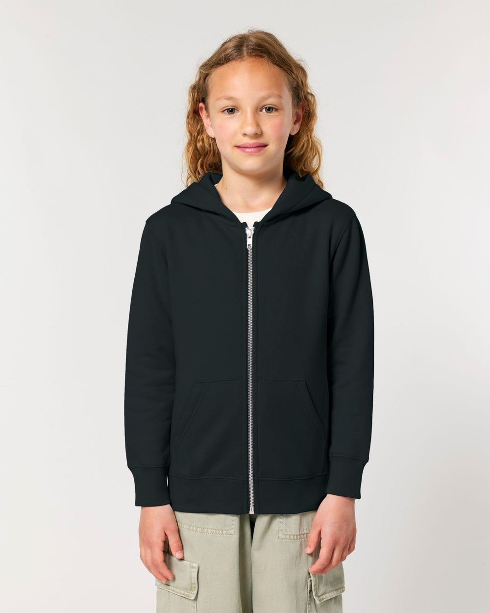 Zip Hoodie Kinder Cultivator 2.0 – Modelfoto
