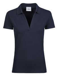 Poloshirt Women´s Luxury Stretch V-Neck Polo