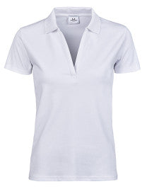 Poloshirt Women´s Luxury Stretch V-Neck Polo